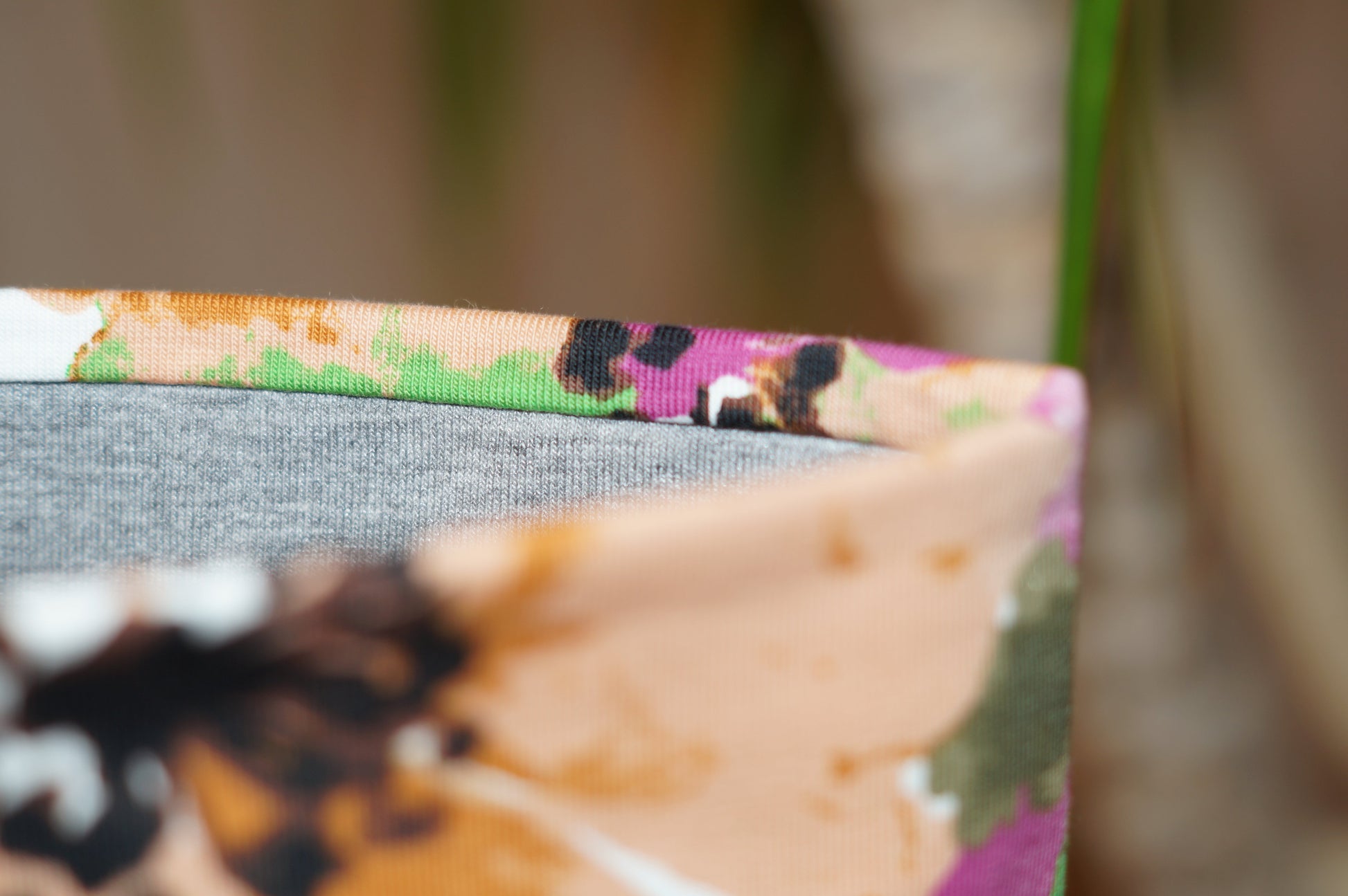 Stirnband Blumen bunt malerisch Damen Jersey
