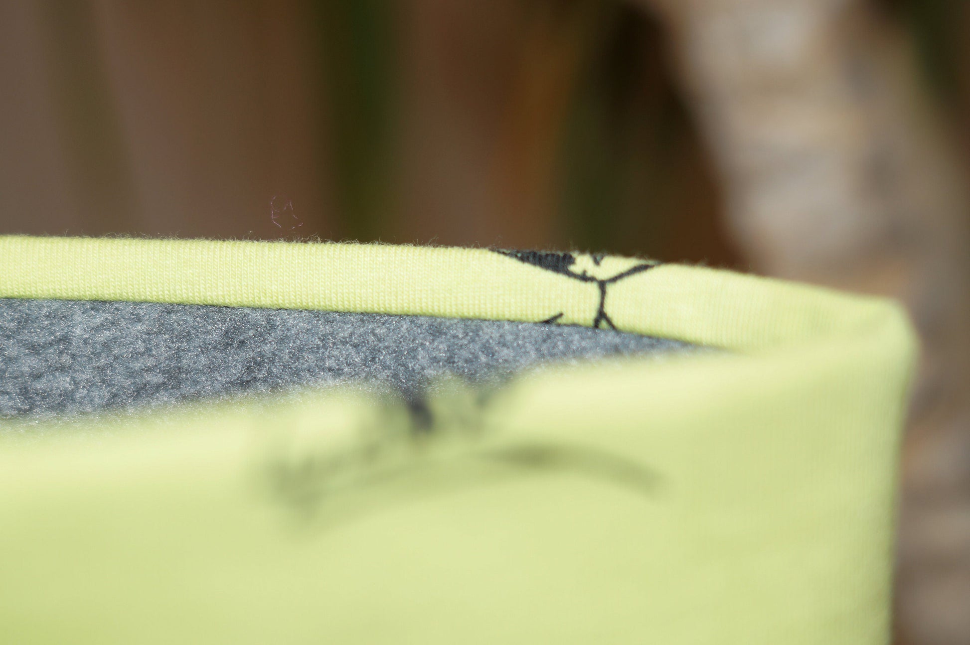 Stirnband Tänzerin grün Kinder innen Fleece
